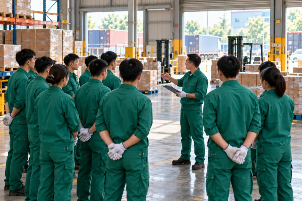 Thuê nhân công bốc xếp theo ca
